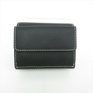 Chloe Leather Black Wallet Darryl Tri